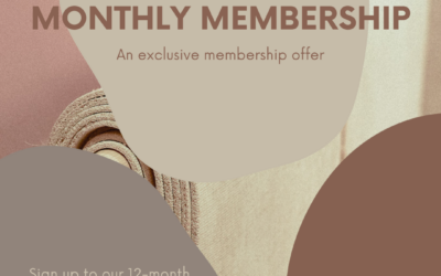 Monthly Membership Offer